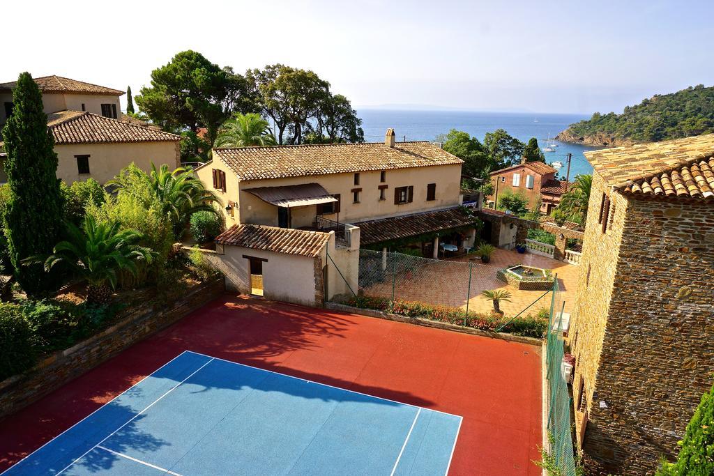 Le Rayol-Canadel-sur-Mer Les Lauriers Roses 아파트 호텔 외부 사진