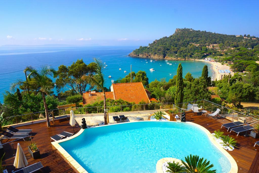 Le Rayol-Canadel-sur-Mer Les Lauriers Roses 아파트 호텔 외부 사진